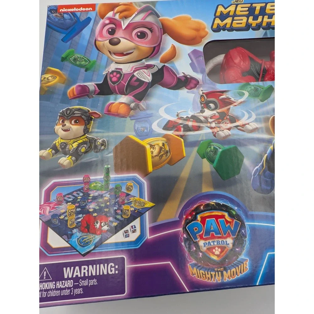 Paw Patrol The Mighty Movie Meteor Mayhem Game Spin‎ Master New Sealed